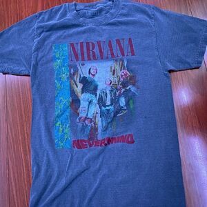 Xs grey nirvana t shirt